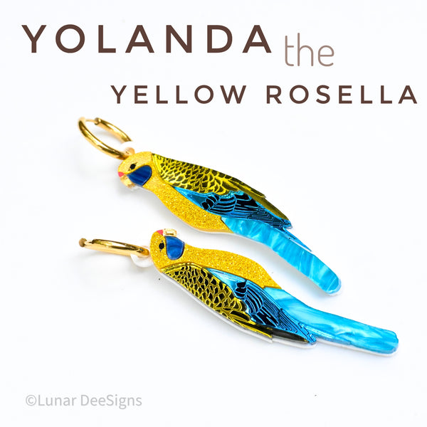 Yolanda the Yellow Rosella