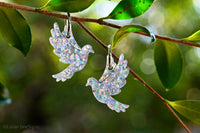 Christmas 2025 - Dove - Holographic Silver Sparkle