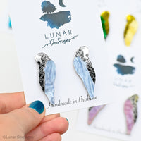 Baby Boris the Budgie STUDS - pick your colour