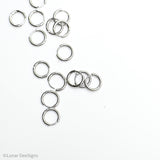 MINI HUGGIE Surgical Steel Hoop - 14mm - Hoop only (per pair)