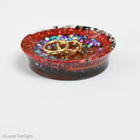 Resin Trinket Dish - One of a kind no waste - Party (07)