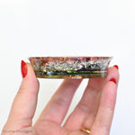 Resin Trinket Dish - One of a kind no waste - Metallic flecks (10)