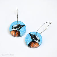 Aussie Bird Portraits - Kookaburra Blue