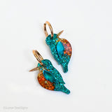 Kenny the (Common) Kingfisher - (Now with Rose Gold) Hoops