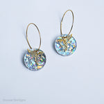 Autumn/Winter 2025 - Every Day Hoops - Crystal hummingbird charm