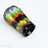 Resin Vase - Rainbows