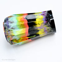 Resin Vase - Rainbows