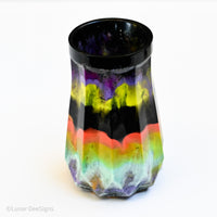 Resin Vase - Rainbows