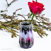 Resin Vase - Lilac Love
