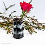 Resin Vase - Mono with Gold