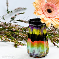 Resin Vase - Rainbows