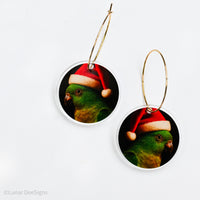 Christmas - 2025 - Female King Parrots - Digital Photographic Art