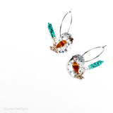 Polly the Purple Crowned Fairy Wren - Hoops