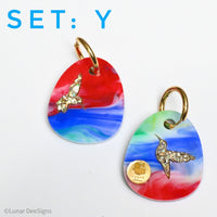 Flight of Fancy - Rainbow - PACK Y - PAIR