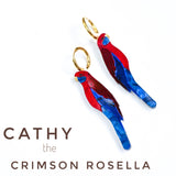 Cathy the Crimson Rosella